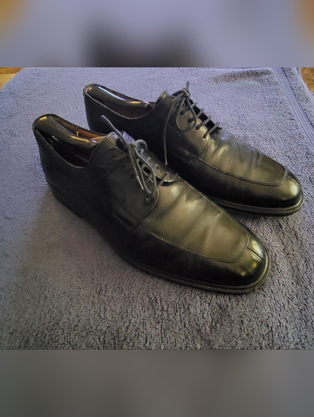 Mezlan Black Men's Leather Dress Shoes